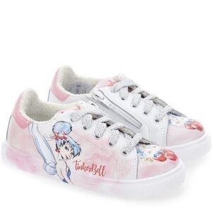 MonnaLisa Pink and White Playful Sneakers